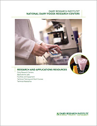 dairy foods research centers